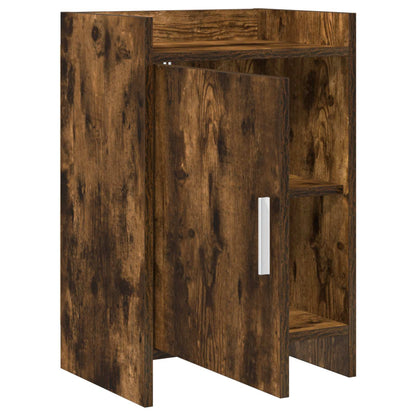 vidaXL Bedside Tables Smoked Oak 40 x 30 x 60 cm Engineered Wood