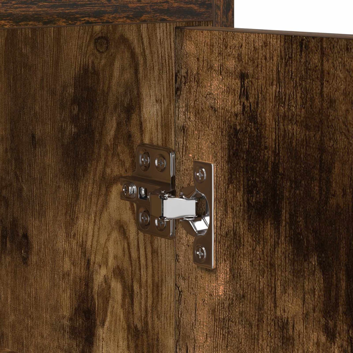 vidaXL Bedside Tables 2 pcs Smoked Oak 40 x 30 x 60 cm Engineered Wood