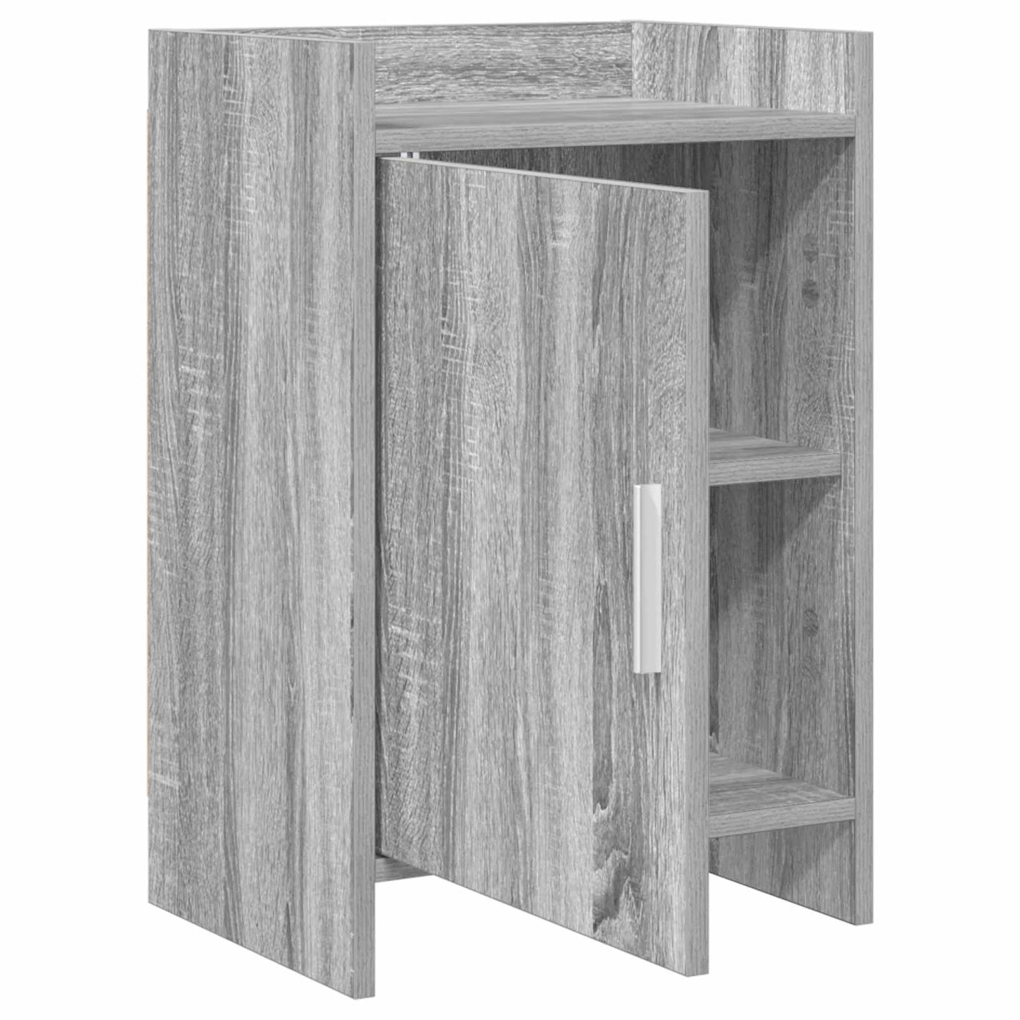vidaXL Bedside Tables 2 pcs Grey Sonoma 40 x 30 x 60 cm