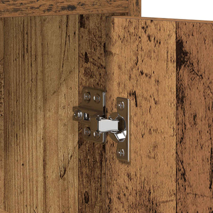 vidaXL Bedside Tables Old Wood 40 x 30 x 60 cm Engineered Wood