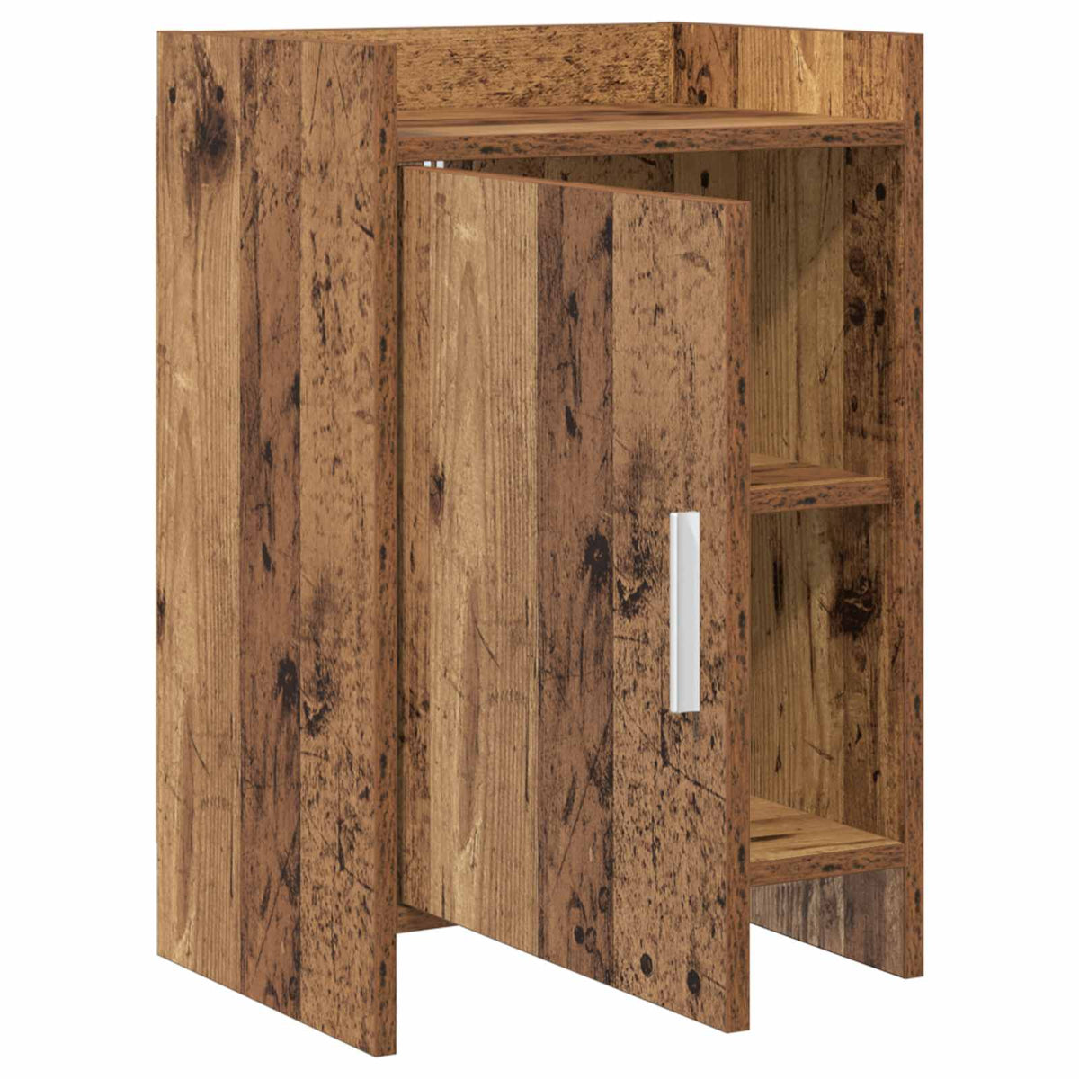 vidaXL Bedside Tables Old Wood 40 x 30 x 60 cm Engineered Wood