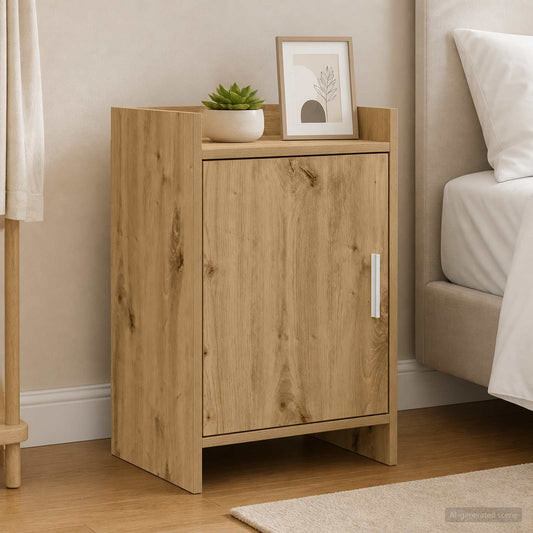 vidaXL Bedside Tables Artisan Oak 40 x 30 x 60 cm Engineered Wood