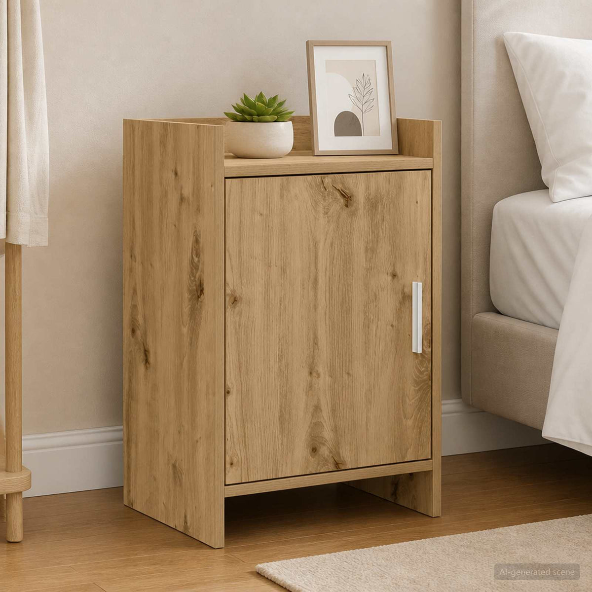 vidaXL Bedside Tables 2 pcs Artisan Oak 40 x 30 x 60 cm