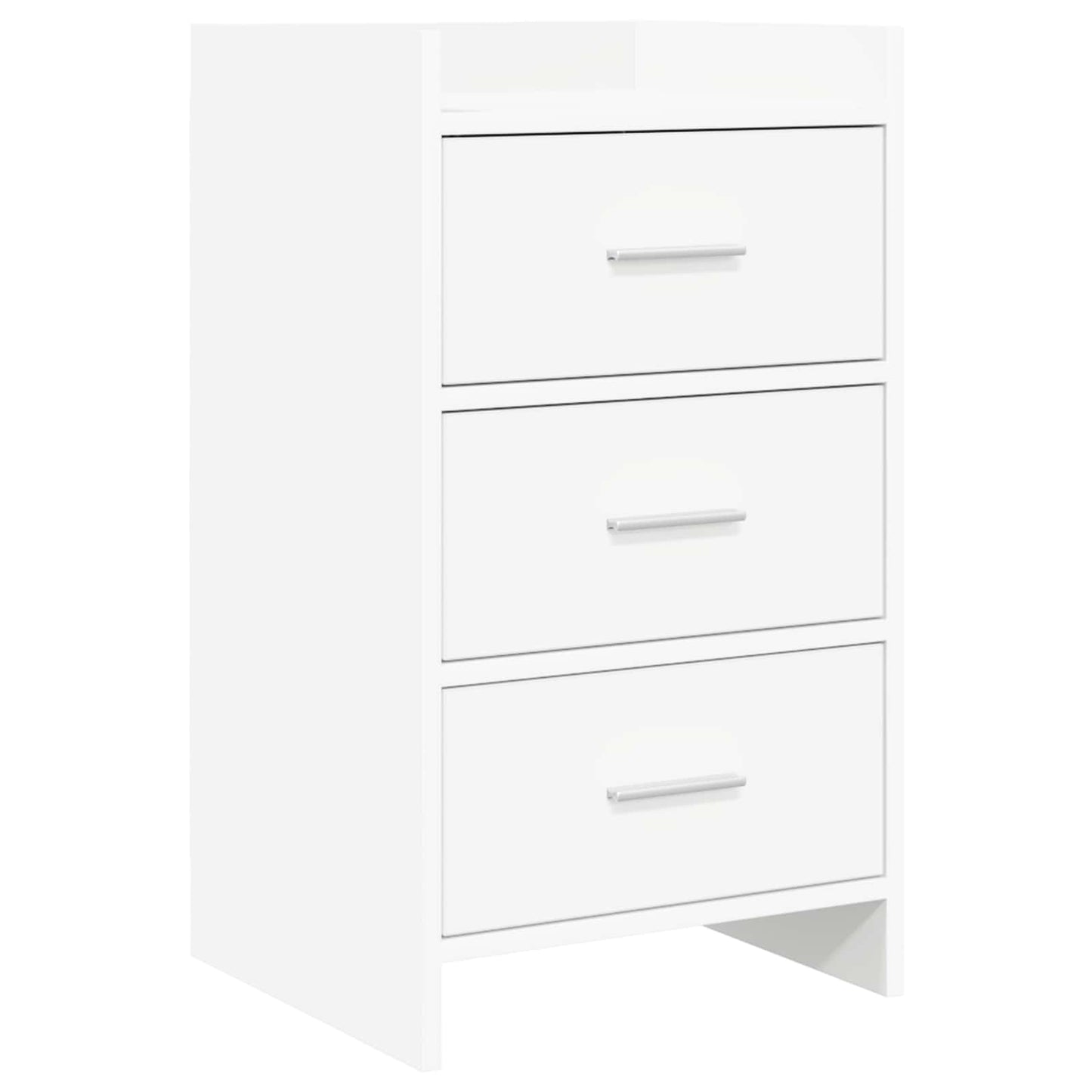 vidaXL Bedside Tables White 40 x 36 x 70 cm Engineered Wood