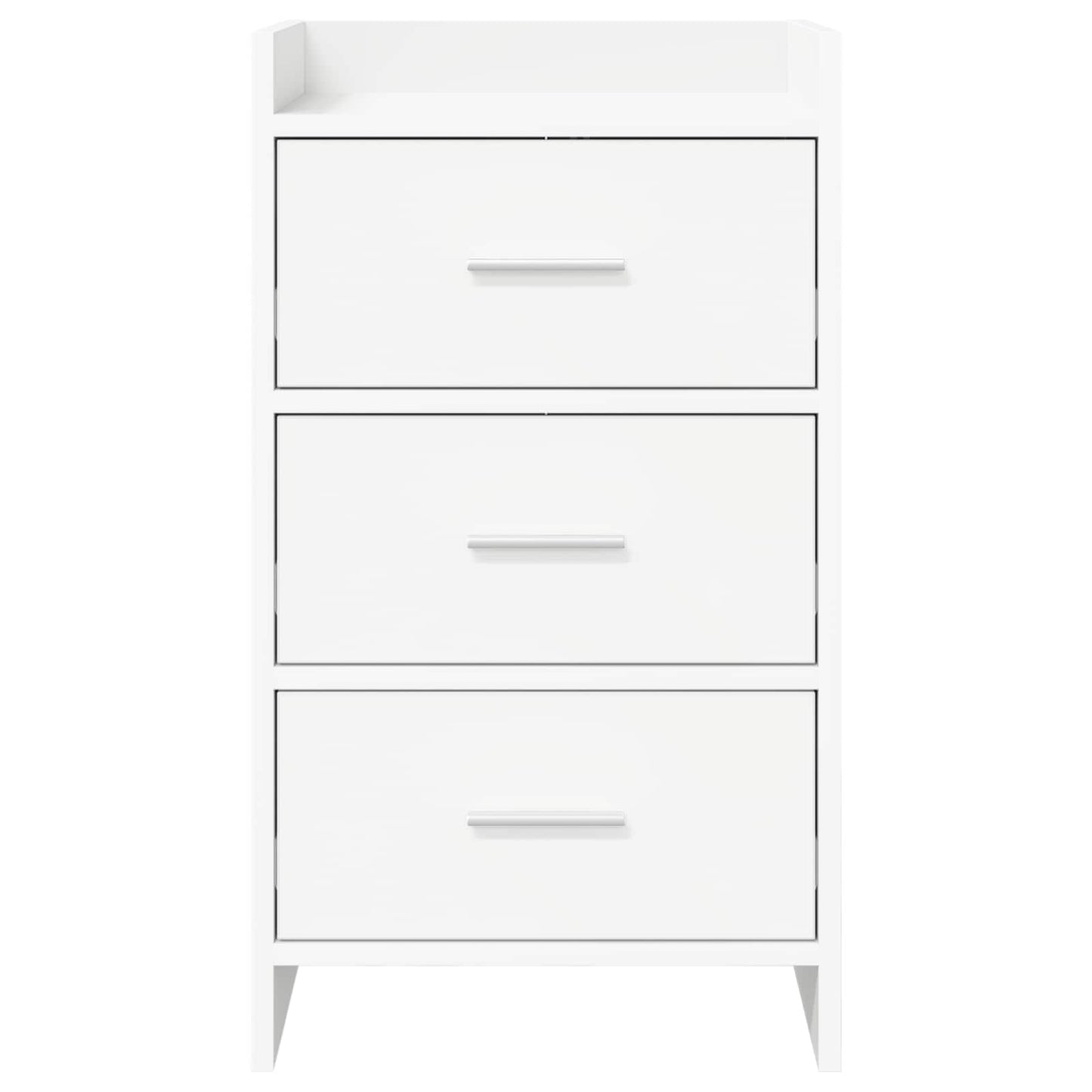 vidaXL Bedside Tables White 40 x 36 x 70 cm Engineered Wood