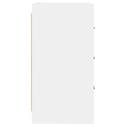 vidaXL Bedside Tables White 40 x 36 x 70 cm Engineered Wood