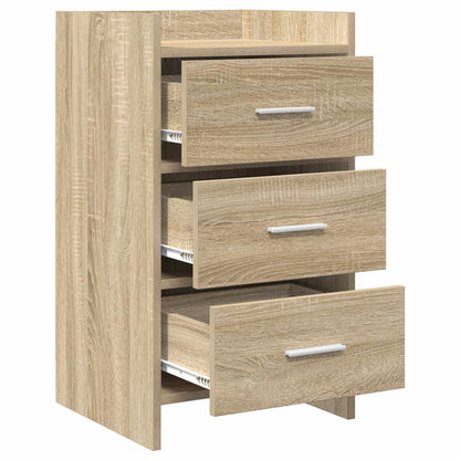 vidaXL Bedside Tables Sonoma Oak 40 x 36 x 70 cm Engineered Wood