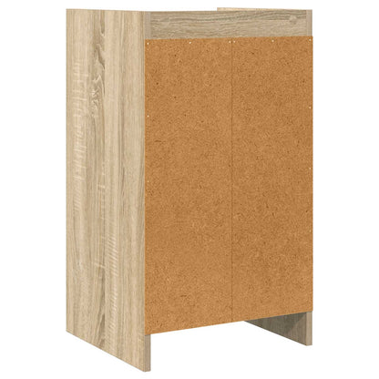 vidaXL Bedside Tables Sonoma Oak 40 x 36 x 70 cm Engineered Wood