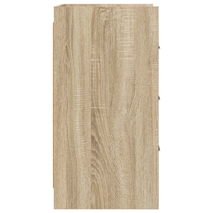 vidaXL Bedside Tables Sonoma Oak 40 x 36 x 70 cm Engineered Wood
