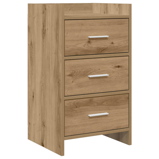 vidaXL Bedside Tables Artisan Oak 40 x 36 x 70 cm Engineered Wood