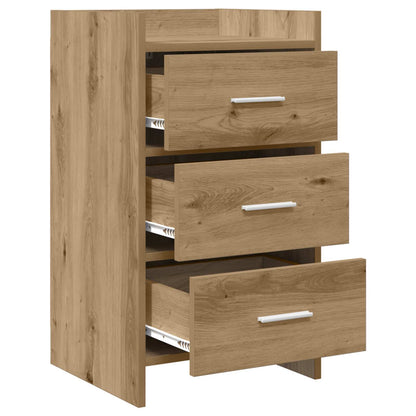 vidaXL Bedside Tables Artisan Oak 40 x 36 x 70 cm Engineered Wood