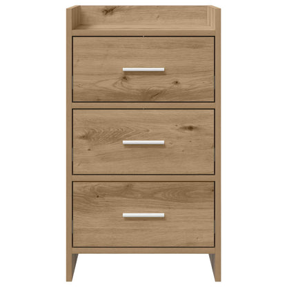 vidaXL Bedside Tables Artisan Oak 40 x 36 x 70 cm Engineered Wood