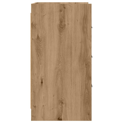 vidaXL Bedside Tables Artisan Oak 40 x 36 x 70 cm Engineered Wood