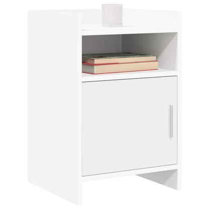 vidaXL Bedside Tables White 40 x 36 x 60 cm Engineered Wood