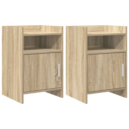 vidaXL Bedside Tables 2 pcs Sonoma Oak 40 x 36 x 60 cm Engineered Wood