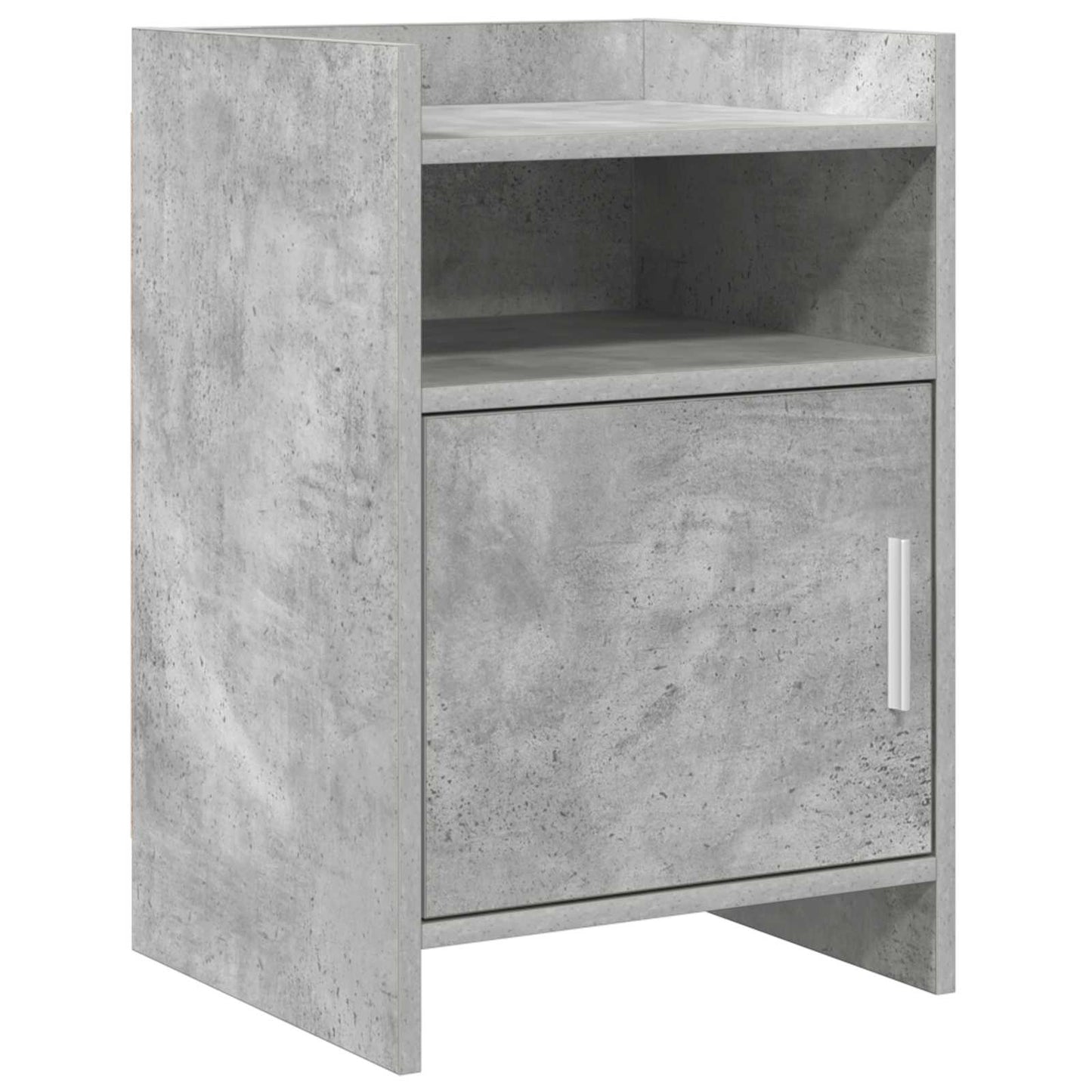 vidaXL Bedside Tables Concrete Grey 40 x 36 x 60 cm Engineered Wood