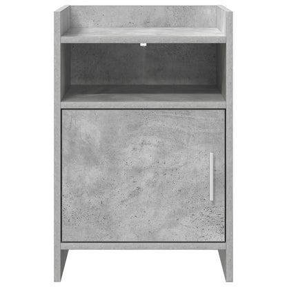 vidaXL Bedside Tables Concrete Grey 40 x 36 x 60 cm Engineered Wood