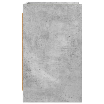 vidaXL Bedside Tables Concrete Grey 40 x 36 x 60 cm Engineered Wood