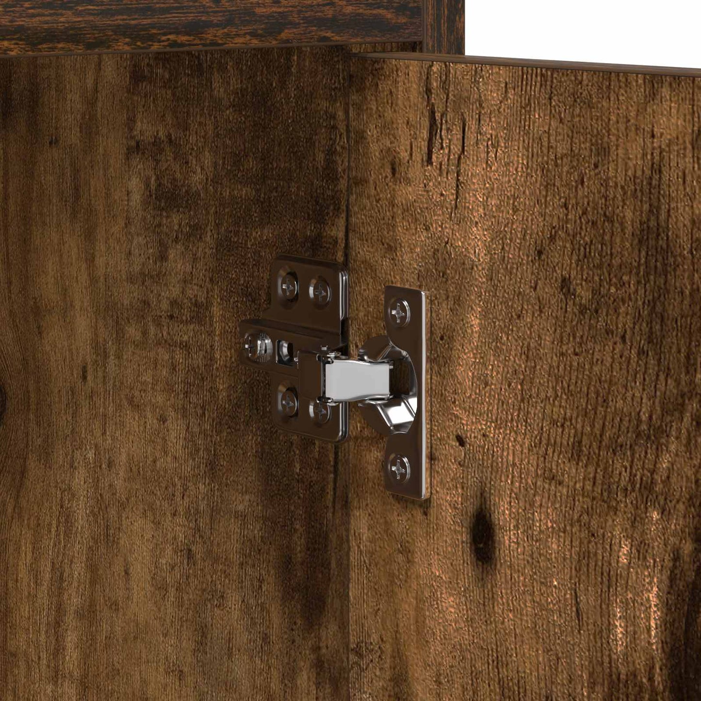 vidaXL Bedside Tables Smoked Oak 40 x 36 x 60 cm Engineered Wood