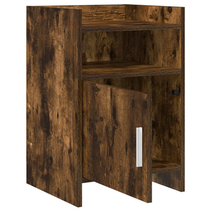 vidaXL Bedside Tables Smoked Oak 40 x 36 x 60 cm Engineered Wood