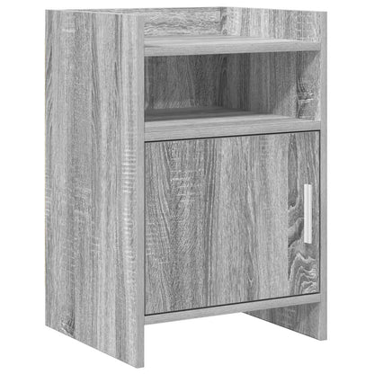 vidaXL Bedside Tables Grey Sonoma 40 x 36 x 60 cm Engineered Wood