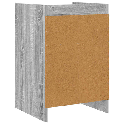 vidaXL Bedside Tables Grey Sonoma 40 x 36 x 60 cm Engineered Wood
