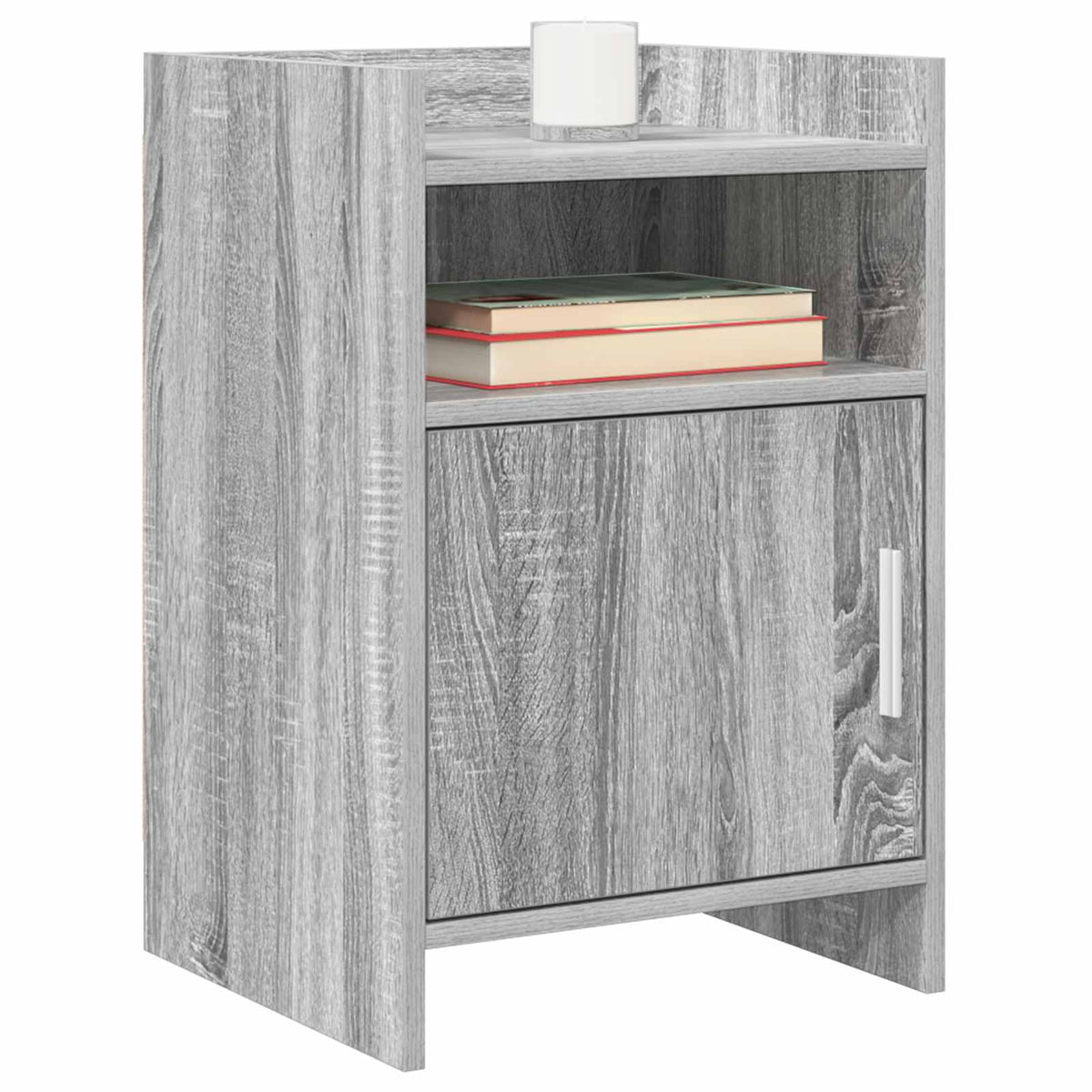 vidaXL Bedside Tables Grey Sonoma 40 x 36 x 60 cm Engineered Wood