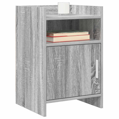 vidaXL Bedside Tables Grey Sonoma 40 x 36 x 60 cm Engineered Wood