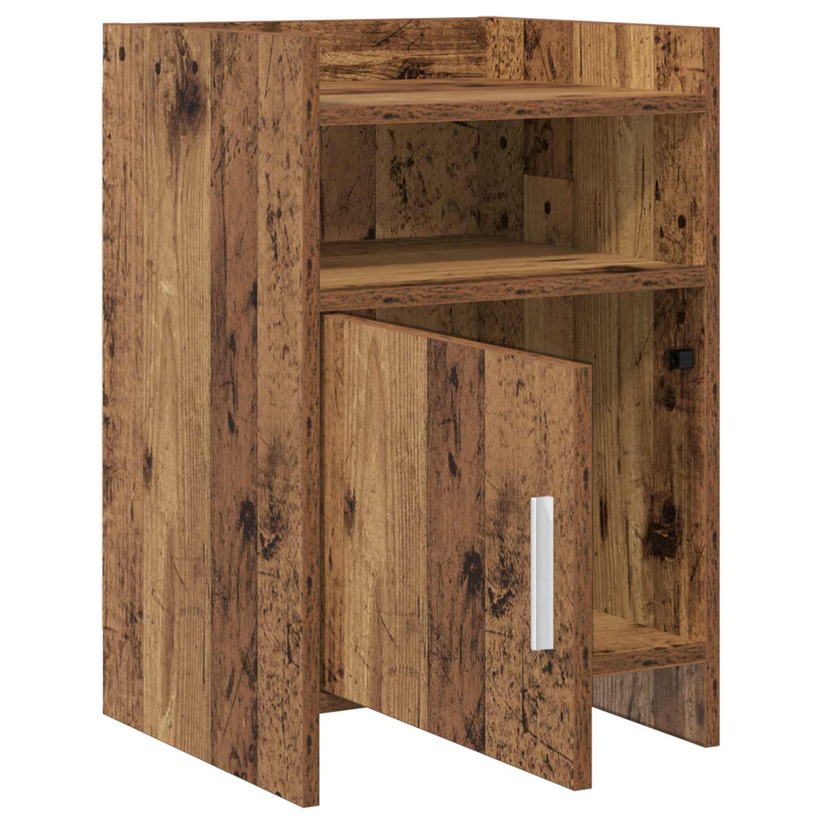 vidaXL Bedside Tables Old Wood 40 x 36 x 60 cm Engineered Wood