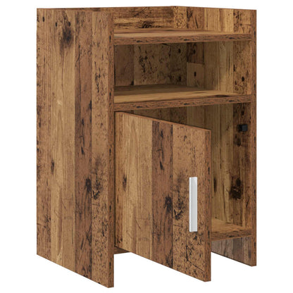 vidaXL Bedside Tables Old Wood 40 x 36 x 60 cm Engineered Wood