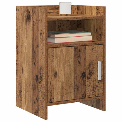 vidaXL Bedside Tables Old Wood 40 x 36 x 60 cm Engineered Wood