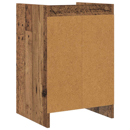 vidaXL Bedside Tables 2 pcs Old Wood 40 x 36 x 60 cm Engineered Wood