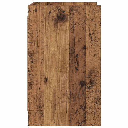 vidaXL Bedside Tables 2 pcs Old Wood 40 x 36 x 60 cm Engineered Wood