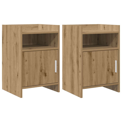 vidaXL Bedside Tables 2 pcs Artisan Oak 40 x 36 x 60 cm