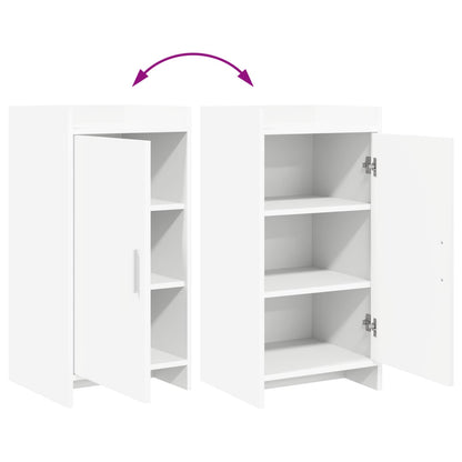 vidaXL Sideboard White 40 x 36 x 80 cm Engineered Wood