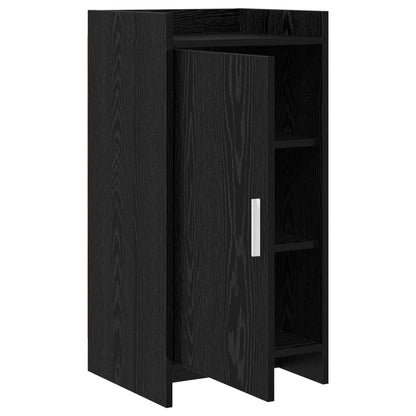 vidaXL Sideboard Black Oak 40 x 36 x 80 cm Engineered Wood