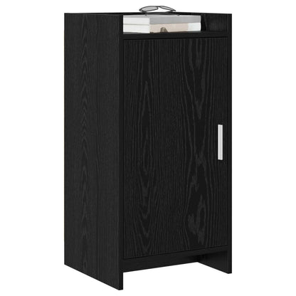 vidaXL Sideboard Black Oak 40 x 36 x 80 cm Engineered Wood