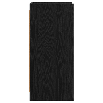 vidaXL Sideboard Black Oak 40 x 36 x 80 cm Engineered Wood