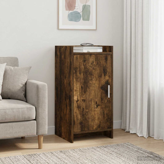 vidaXL Sideboard Smoked Oak 40 x 36 x 80 cm Engineered Wood