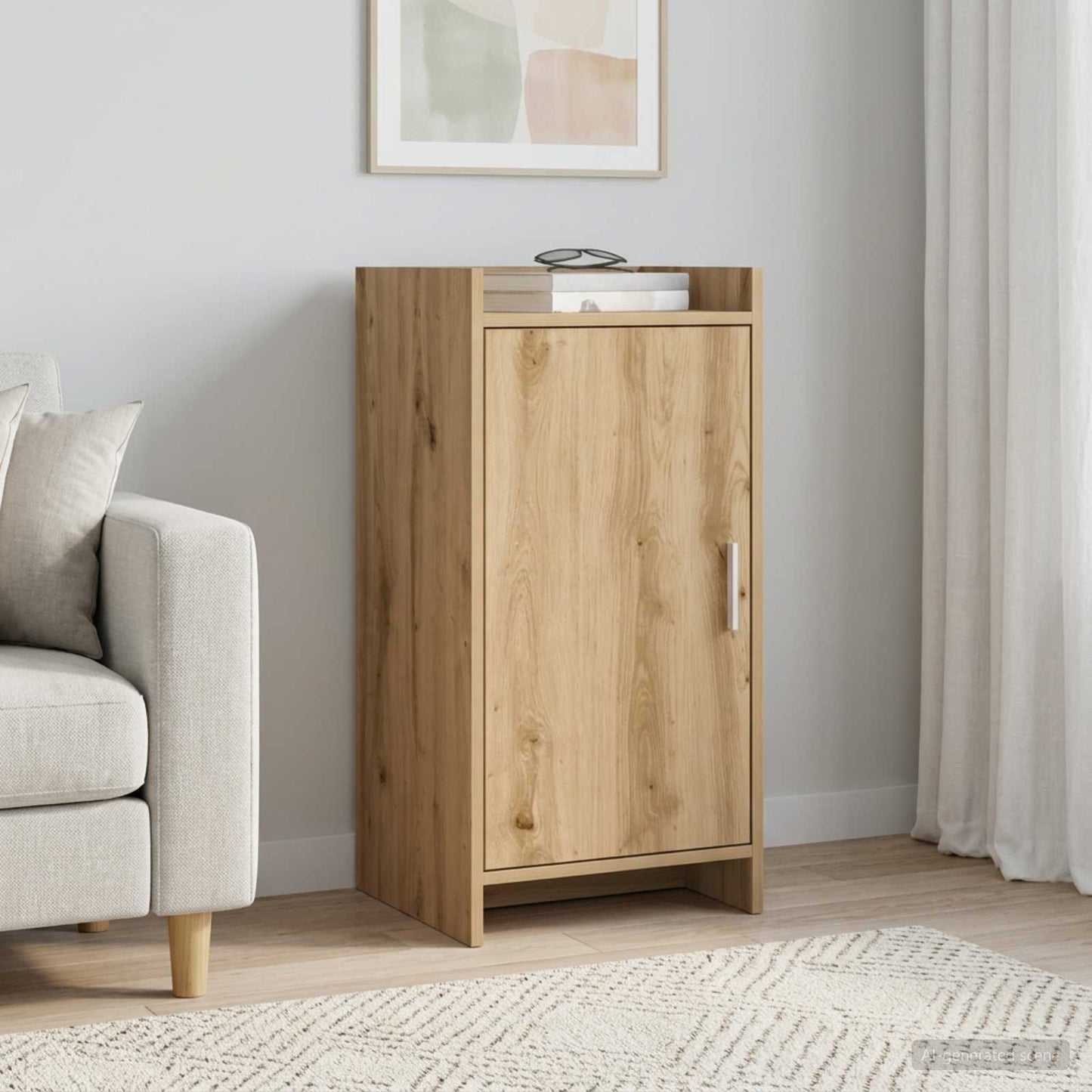 vidaXL Sideboard Artisan Oak 40 x 36 x 80 cm Engineered Wood