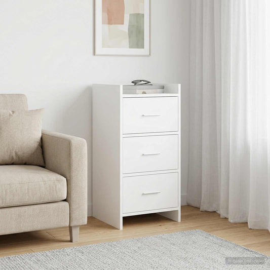 vidaXL Sideboard White 40 x 36 x 80 cm Engineered Wood