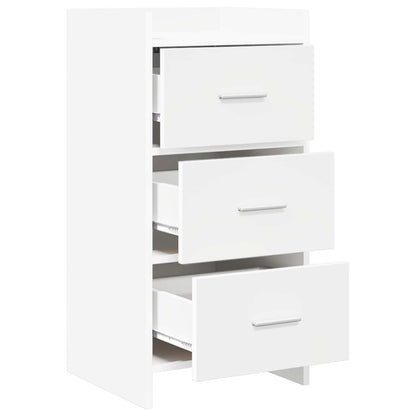 vidaXL Sideboard White 40 x 36 x 80 cm Engineered Wood