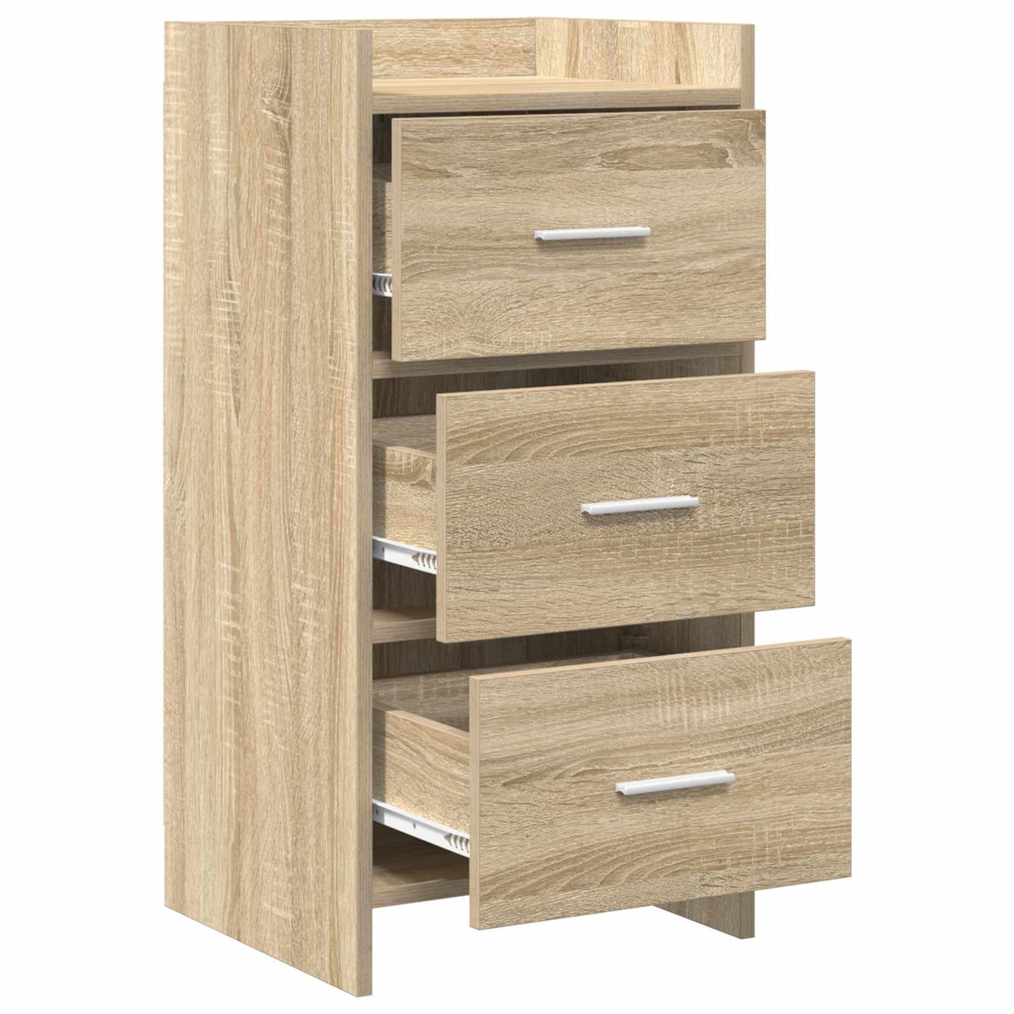 vidaXL Sideboard Sonoma Oak 40 x 36 x 80 cm Engineered Wood