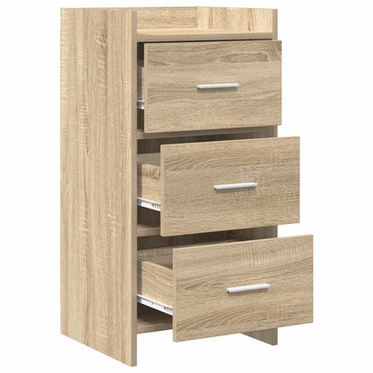 vidaXL Sideboard Sonoma Oak 40 x 36 x 80 cm Engineered Wood