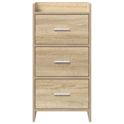 vidaXL Sideboard Sonoma Oak 40 x 36 x 80 cm Engineered Wood