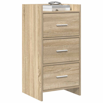 vidaXL Sideboard Sonoma Oak 40 x 36 x 80 cm Engineered Wood