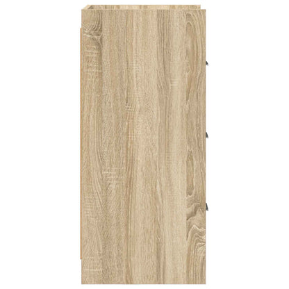 vidaXL Sideboard Sonoma Oak 40 x 36 x 80 cm Engineered Wood