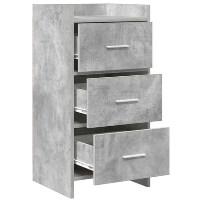 vidaXL Sideboard Concrete Grey 40 x 36 x 80 cm Engineered Wood