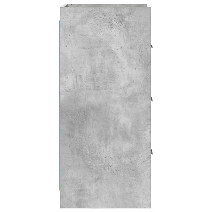 vidaXL Sideboard Concrete Grey 40 x 36 x 80 cm Engineered Wood