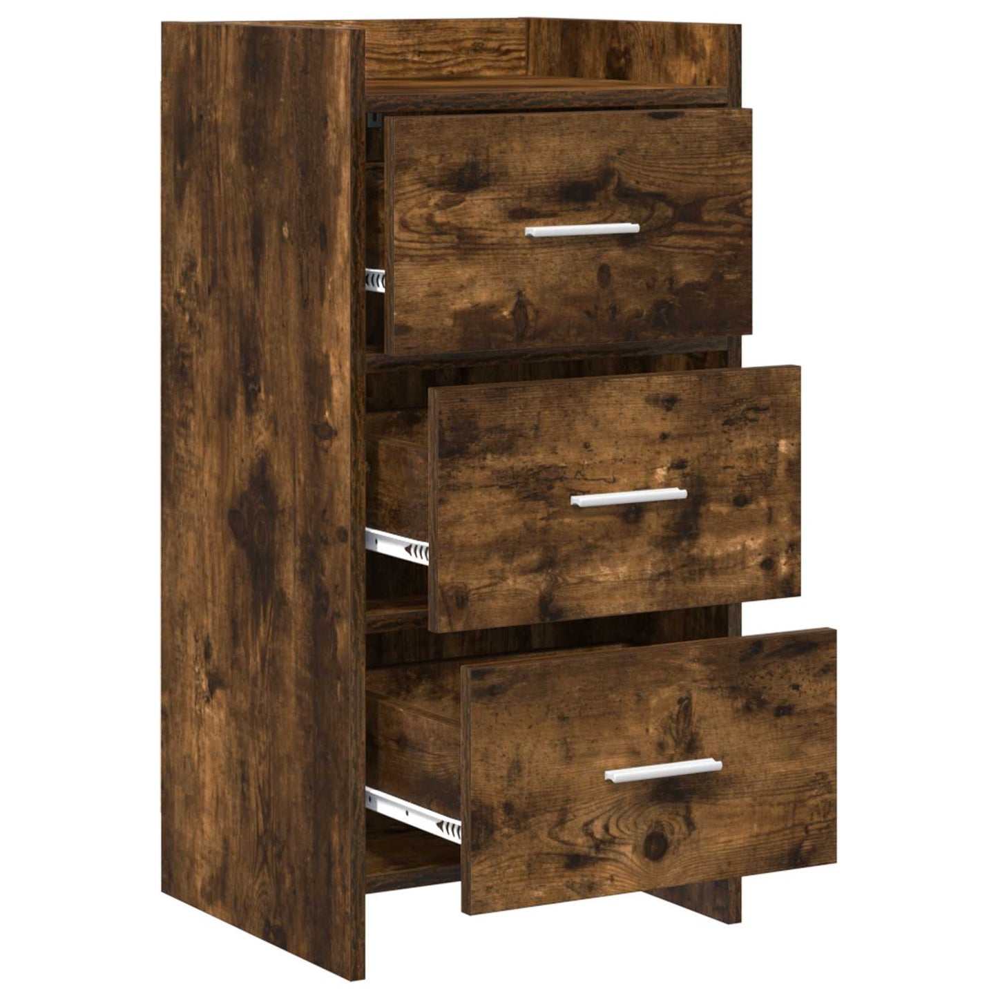 vidaXL Sideboard Smoked Oak 40 x 36 x 80 cm Engineered Wood